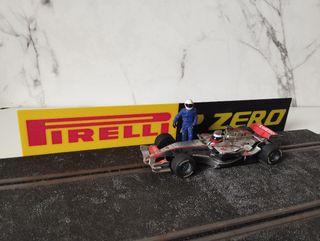 Decoración Scalextric-slot Cartelón Pista Pirelli