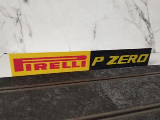 Decoración Scalextric-slot Cartelón Pista Pirelli