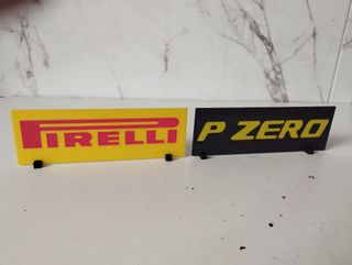 Decoración Scalextric-slot Cartelón Pista Pirelli