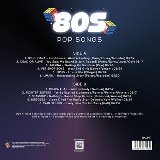 1 Vinilo Pop Songs 80s Varios Artistas