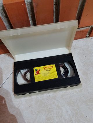 Mulan VHS Película Animada Español