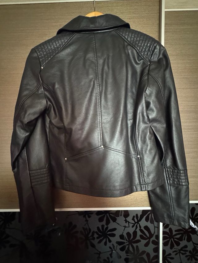 Cazadora Biker Only Negra Nueva