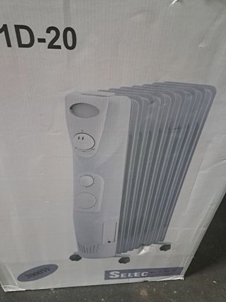 Calefactor eléctrico 2000W con ruedas