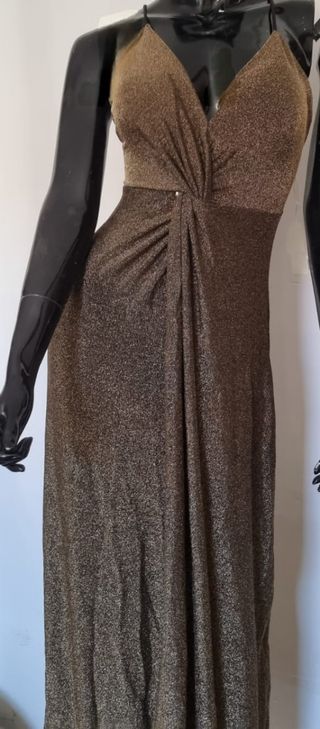 Vestido Dorado para Eventos
