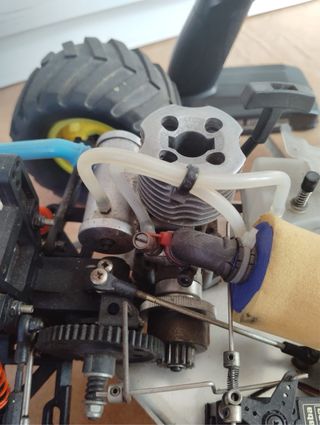 Coche RC Nitro. 