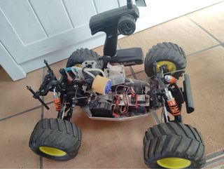 Coche RC Nitro. 