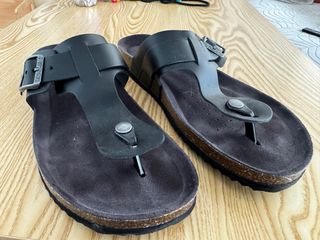 Sandalias Geox Piel Hombre Talla 42 Negras