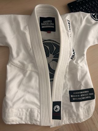 Kimonos Aranha Jiu Jitsu Blancos