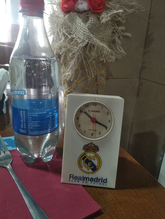 Reloj real Madrid interactivo y regalos