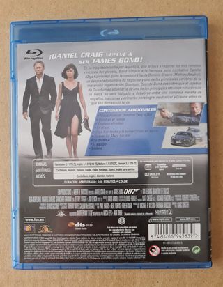 Blu-ray Quantum of Solace 007