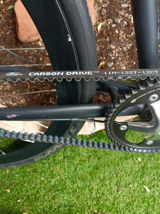 Bicicleta Híbrida Personalizada - Correa Dentada