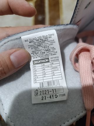 Patines T38 Artísticos Oxelo+funda+funda transport