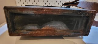 Cassa porta munizioni in metallo -Vintage