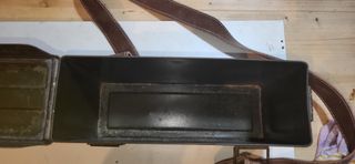 Cassa porta munizioni in metallo -Vintage