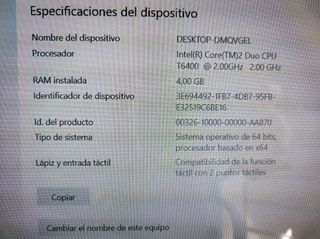 Ordenador HP Touchsmart IQ500 Negro