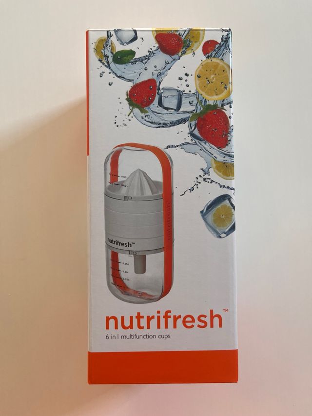 Exprimidor NutriFresh 6 en 1 Multifunción