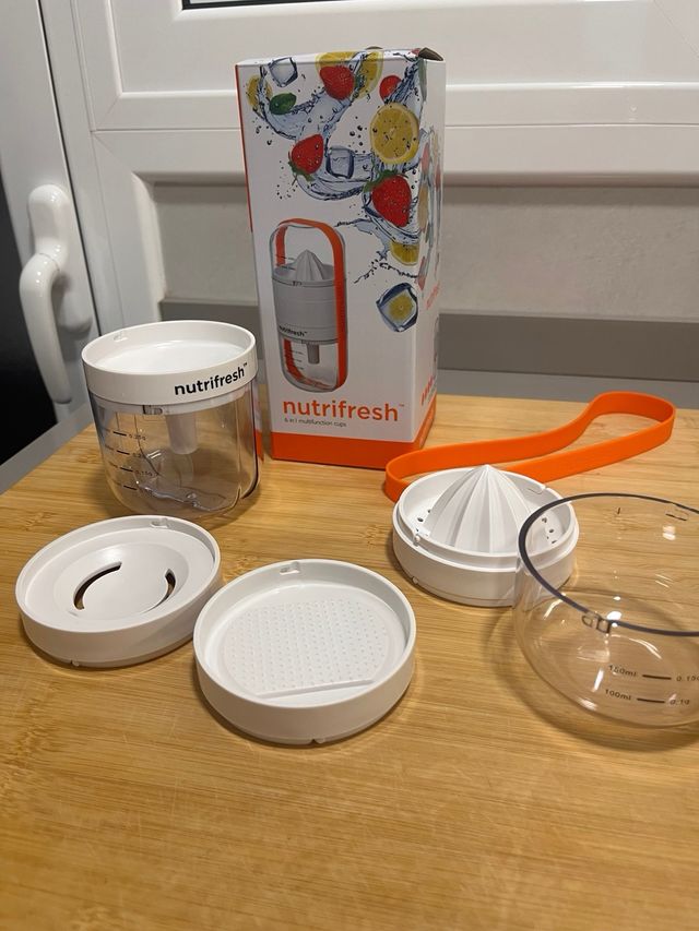 Exprimidor NutriFresh 6 en 1 Multifunción