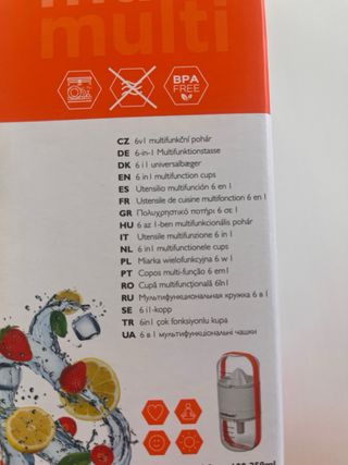 Exprimidor NutriFresh 6 en 1 Multifunción