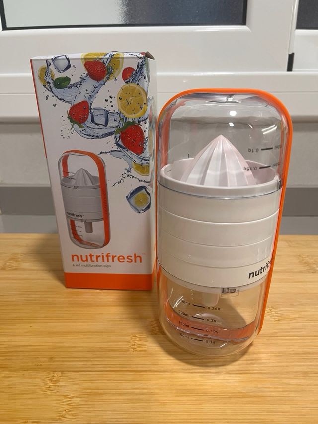 Exprimidor NutriFresh 6 en 1 Multifunción