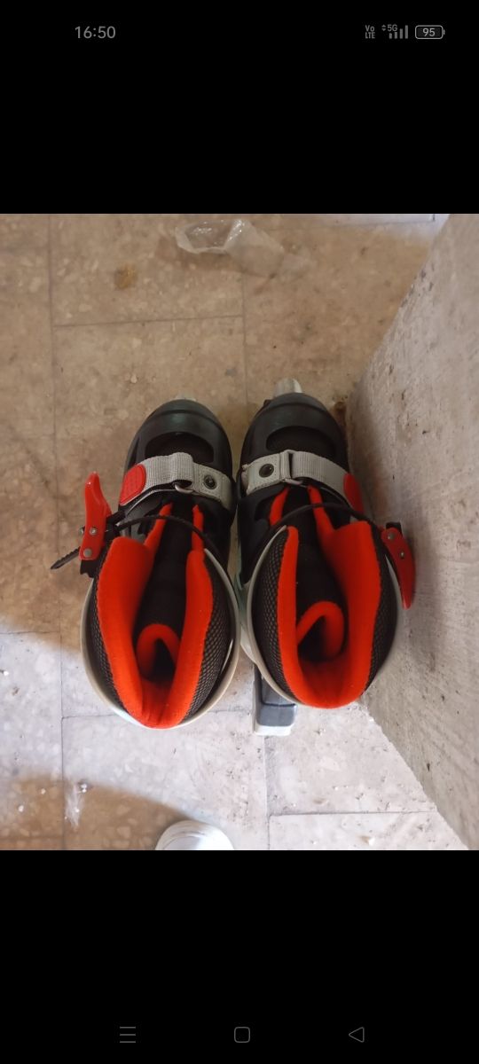 Pattini regolabili bambino misura 31-35