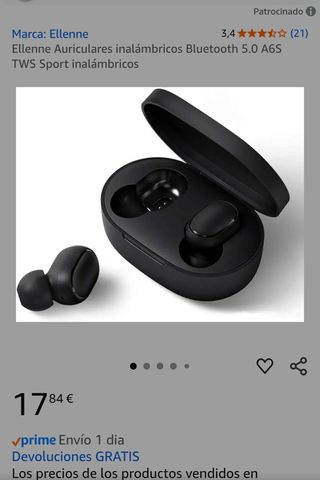 Auriculares Inalámbricos Bluetooth 5.0 TWS