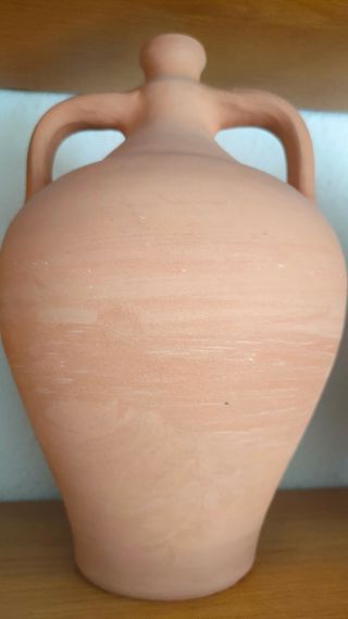 Cántaro de arcilla 2 asas simetricas