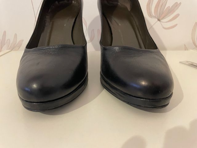Zapatos de salón Vera Gomma piel negros T37