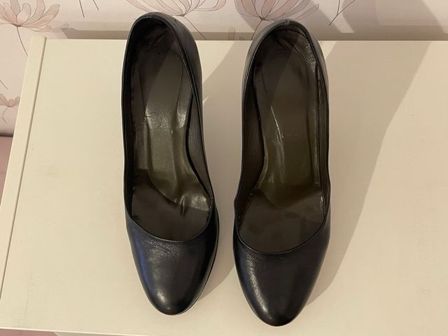 Zapatos de salón Vera Gomma piel negros T37