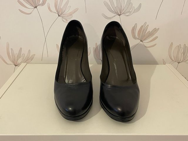 Zapatos de salón Vera Gomma piel negros T37