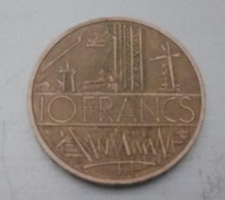 Moneda 10 francos 1979