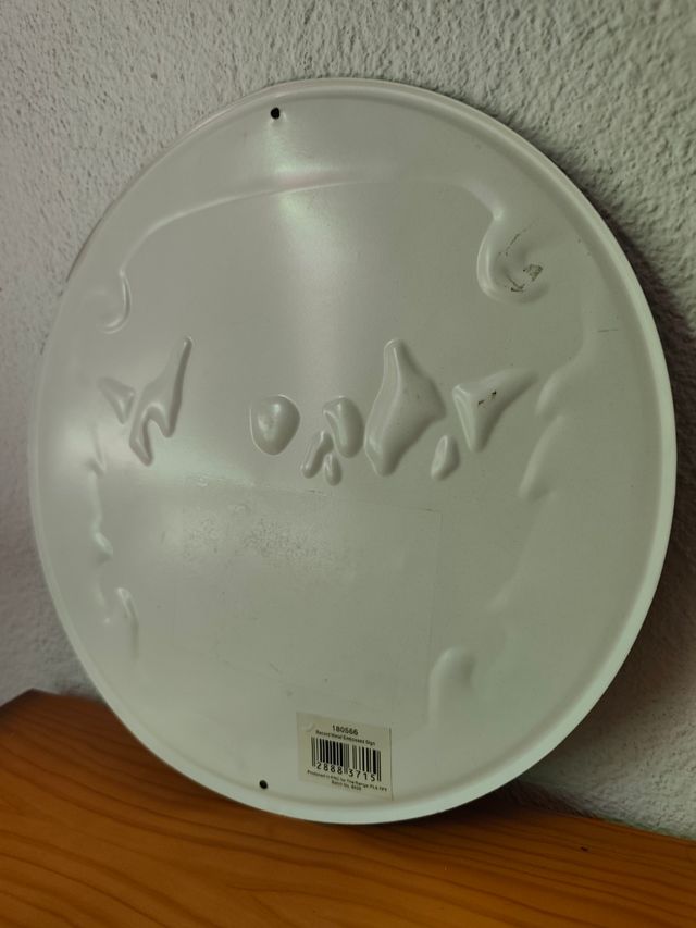 Disco metalico Motorbike Club Calavera