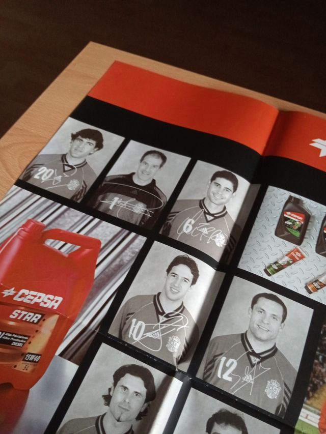 Póster Selección Española Fútbol CEPSA