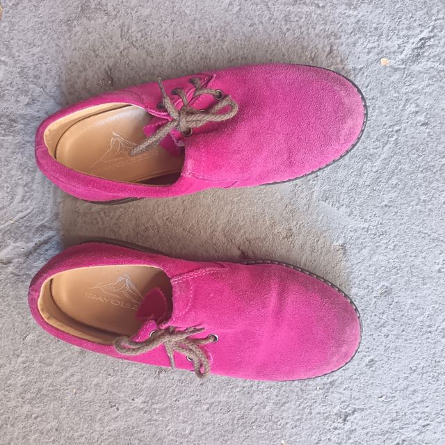 Zapatos niña fucsia talla 30