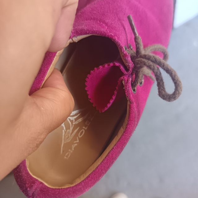 Zapatos niña fucsia talla 30