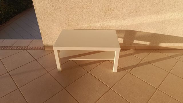Mesa de centro blanca