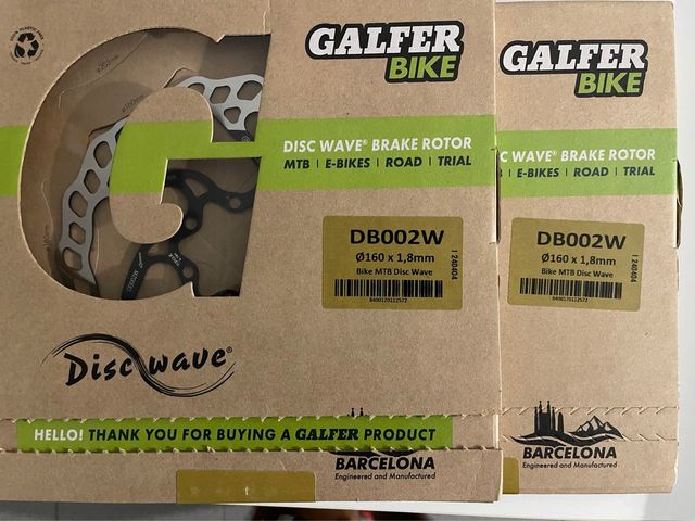 Discos Freno Galfer Discwave MTB 160mm