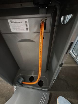 Estufa de gas BSH gris