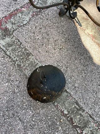 Farol de forja antiguo