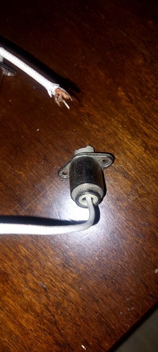 Coppia di Portalampada in ceramica R7S