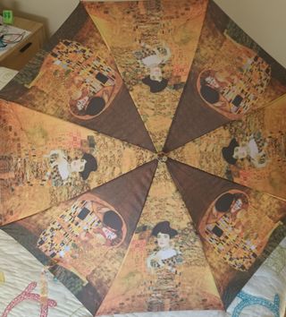 Paraguas Automático Klimt El Beso