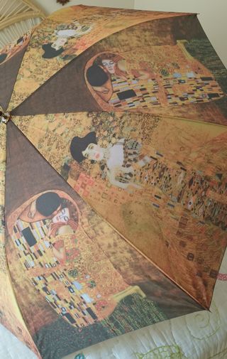 Paraguas Automático Klimt El Beso