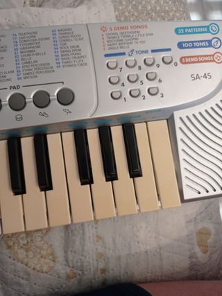 Tastiera Casio SA-45 19 tasti