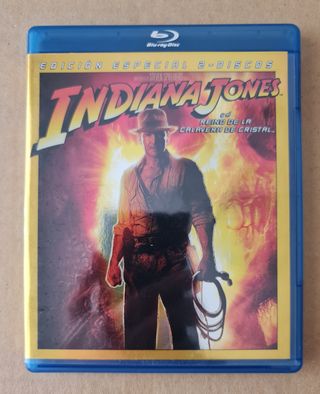 Blu-ray Indiana Jones El Reino Calavera Cristal