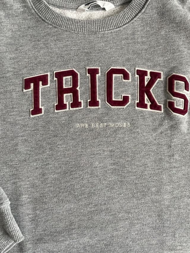 Sudadera Gris Mango T9-10