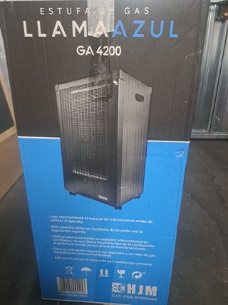 Estufa de gas HJM LLAMAAZUL GA 4200