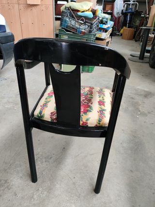 Sillas de tela acolchadas (4 unidades)