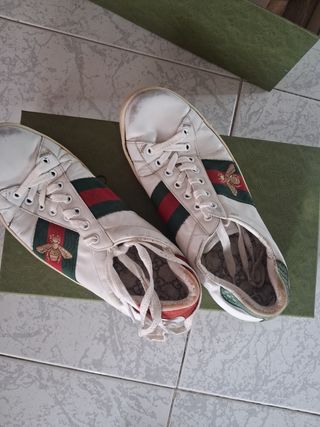 Scarpe Gucci Ace con ape