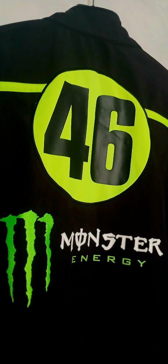Chaqueta Softshell VR46 Rossi Monster Energy !!