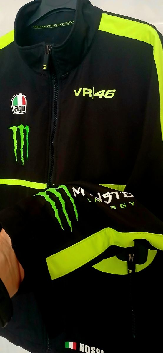 Chaqueta Softshell VR46 Rossi Monster Energy !!