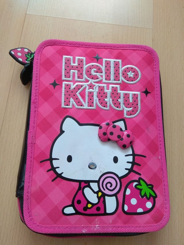 Estuche Hello Kitty Rosa